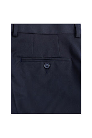 Uki Lacivert Comfort Fit,Klasik Pantolon