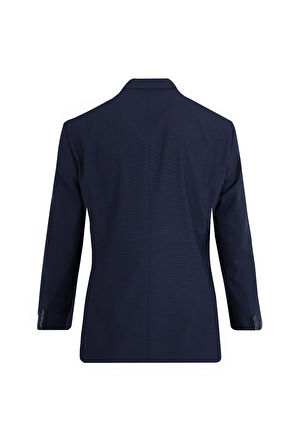 Uki Lacivert Mono Yaka Klasik Takım Elbise