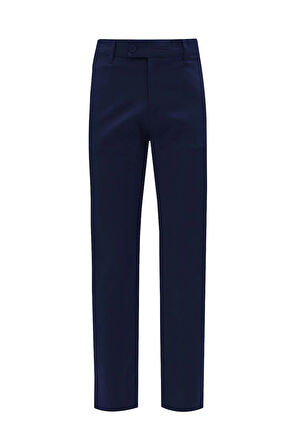 Uki Açık Lacivert Comfort Fit Chino Pantolon
