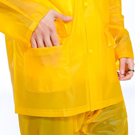 Hegi RC02 Raincoat Pvc Yağmurluk Alt Üst Takım 0.15mm