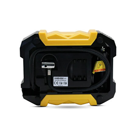 HEGI DİJİTAL BASINÇ GÖSTERGELİ HAVA KOMPRESÖRÜ 12V 150PSI 99799