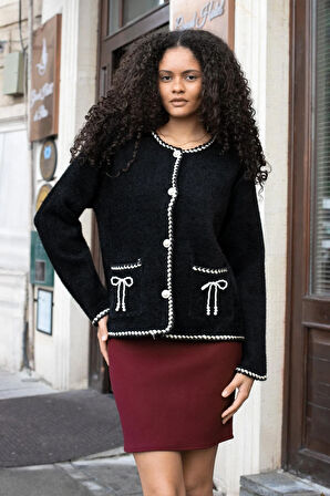 Kadın Hafif Likralı Kışlık Kaşe Yüksek Bel Diz Üstü Hafif Mini Kalem Etek - Bordo 