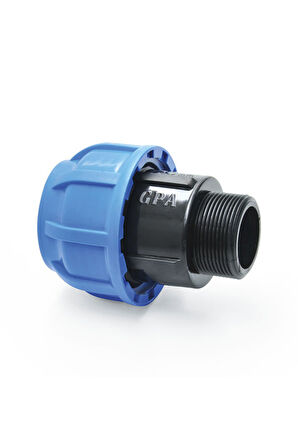 PLASTİK KAPLİN ERKEK 20x½”mm