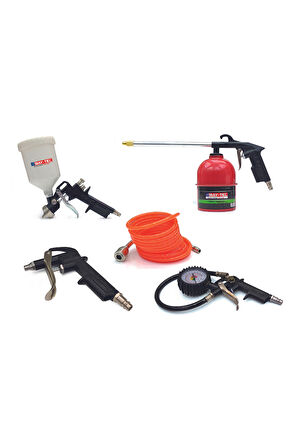 BAY-TEC BOYA VE  HAVA  TABANCASI  SETİ  5LI SET