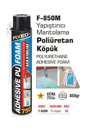 FIXED MANTOLAMA KÖPÜĞÜ 850 GR