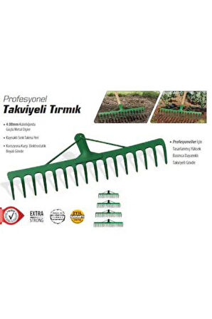 TAKVİYELİ TIRMIK 20 DİŞ