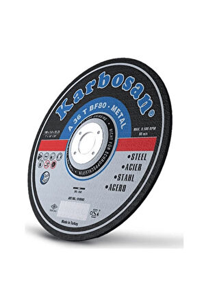 İSPİRAL TAŞI KARBOSAN 180X3X22 NK METAL KESİCİ (910040)