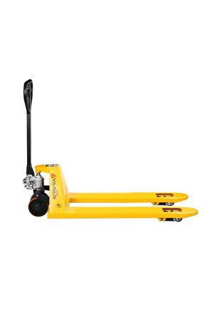 YAPAR TRANSPALET SARI FLEX PU KIRMIZI TEKERLEK 2.5 TON