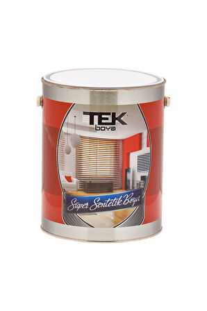 TEK SÜPER LÜKS SENTETİK YAĞLI BOYA SİYAH 2,5Lt