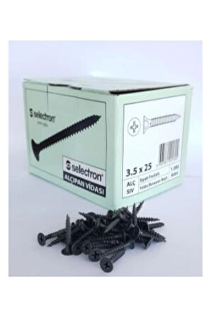 SELECTRON 3.5X25 MATKAP UÇLU ALÇIPAN VİDASI