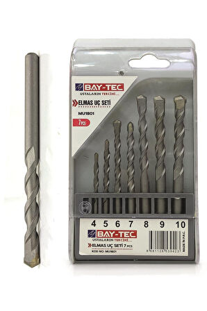 BAY-TEC ELMAS UÇ SETİ 7 PARÇA
