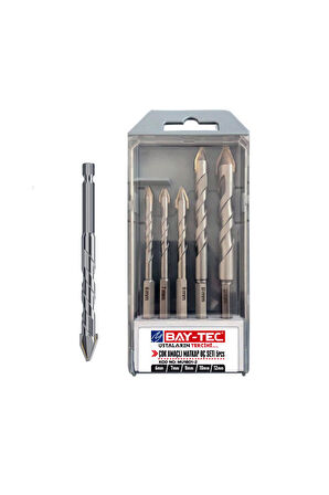 BAY-TEC ÇOK AMAÇLI MATKAP UÇ SETİ 5 PARÇA