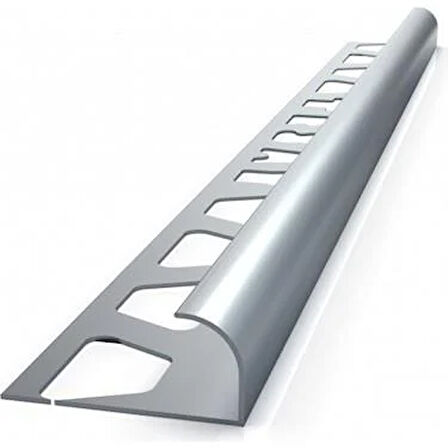 10 MM ALM. MAT GRİ SERAMİK KÖŞE PROFİLİ