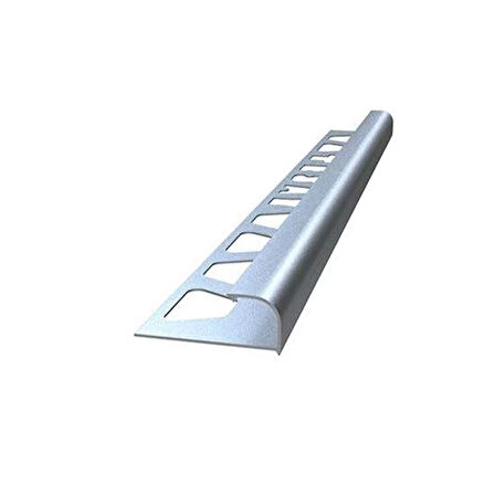 6 MM PARLAK GRİ  ALM. SERAMİK KÖŞE PROFİLİ