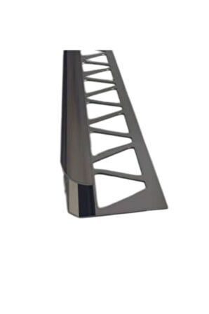 12 MM ALM. SERAMİK İÇ KÖŞE PROFİLİ PARLAK GRİ 2.7 MT BOY