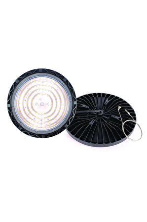 ACK 100 W LED UFO YÜKSEK TAVAN ARMATÜRÜ AT 43 6500 K 12500 LÜMEN