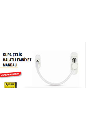 KUPA EMNİYET KİLİDİ HALATLI BEYAZ