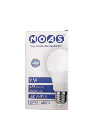 NOAS 9 W LED AMPUL BEYAZ