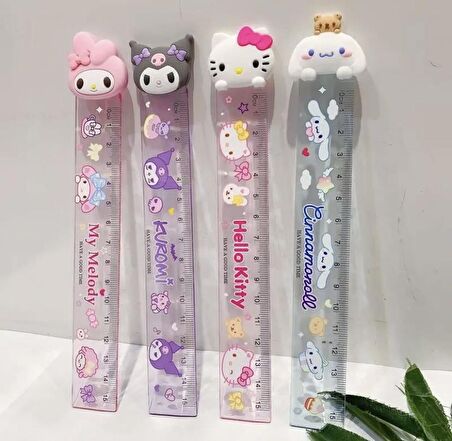 Sevimli Karakterler Hello Kitty  Cetvel 1  Adet