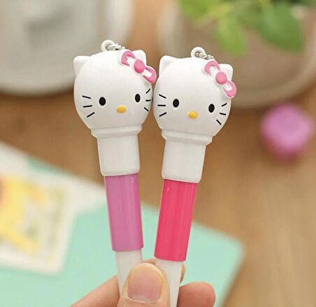 Hello Kitty Mini KALEM Fuşya 1 Adet