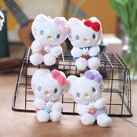 Hello Kitty Peluş Anahtralık Çanta Süsü