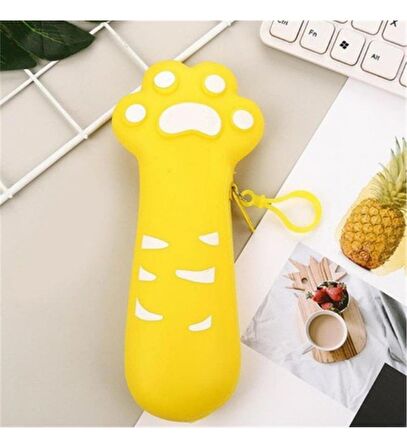 Pati Dolgulu Silikon Kalemlik