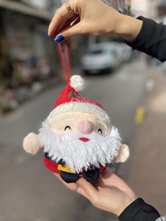 Yılbaşı Noel Baba Peluş Oyuncak 20 CM