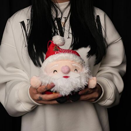 Yılbaşı Noel Baba Peluş Oyuncak 20 CM