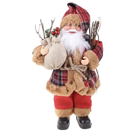 Yılbaşı Noel Baba Biblo 32 Cm 