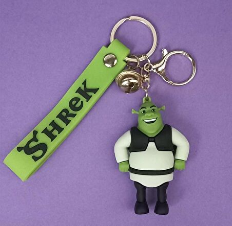 Shrek Silikon Anahtralık Çanta Süsü