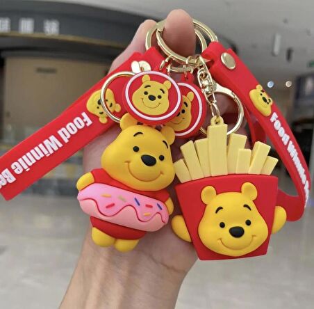 Winnie The Pooh Anahtralık Çanta Süsü 1 Adet