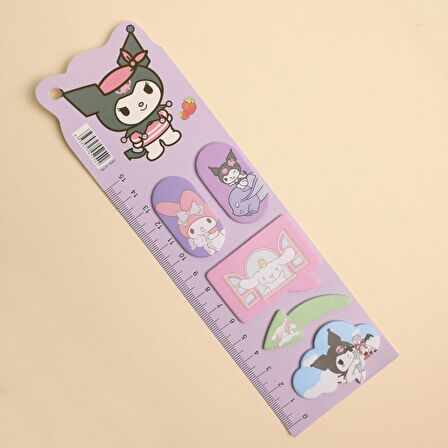 Kuromi Tasarımlı Poat-ıt Set 4  Renk  