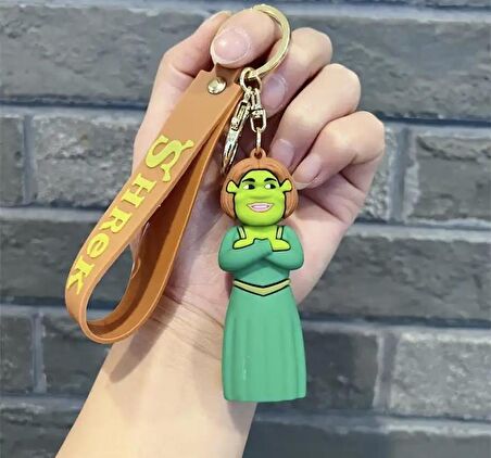 Şhrek ve Fiona Anahtralık Çanta Süsü