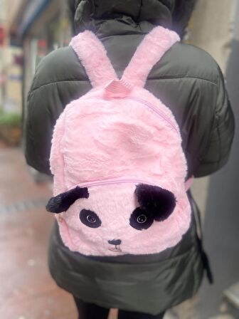 Peluş Panda Sırt Çantası 