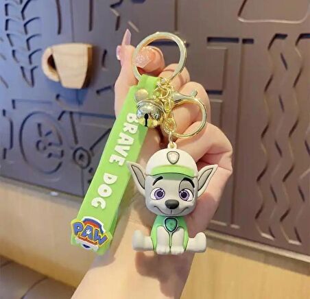 Paw Patrol Rocky Anahtarlık Ve Çanta Aksesuarı