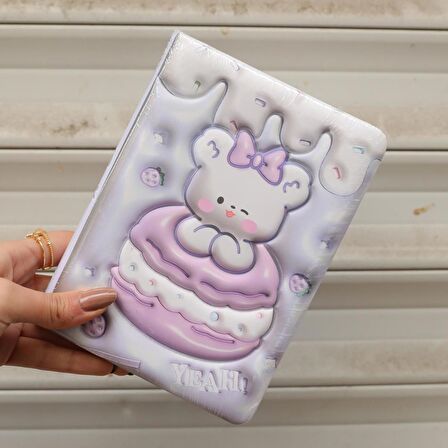 Sevimli Ayıcık  Pofuduk Yumuşak Defter Hatıra Defteri