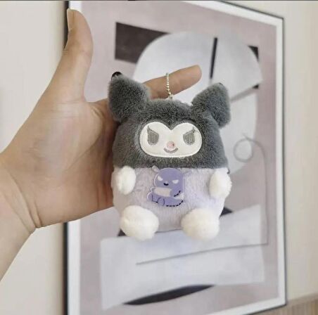 Kuromi Tasarımlı Bozuk  Para Cüzdanı Peluş