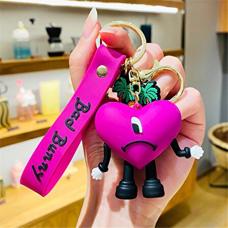 Kötü Bunny Bad Bunny Anahtarlık Ve Çanta Aksesuarı