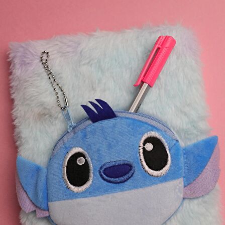 Stich Peluş Cüzdanlı Defter