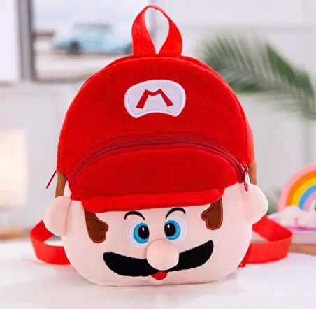 Super Mario Peluş Sırt Çantası 22 Cm