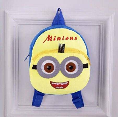 Minions Peluş Sırt Çantası 22 Cm