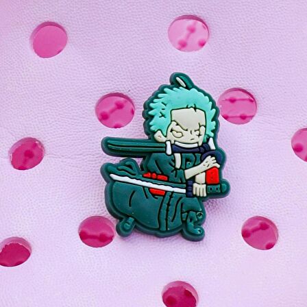Zoro Anime Terlik Ayakkabı Süsü