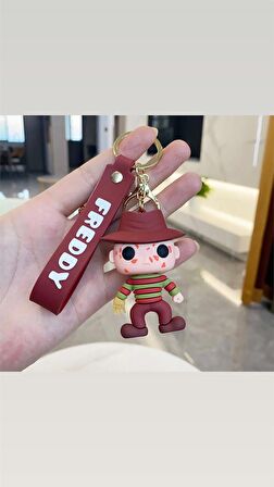 Elm Sokağı Kabusu Freddy Krueger Anahtarlık Ve Çanta Aksesuarı 