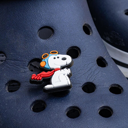 Snoppy Terlik Süsü  Crocs Snoopy Jibbitz