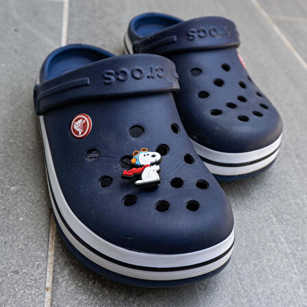 Snoppy Terlik Süsü  Crocs Snoopy Jibbitz