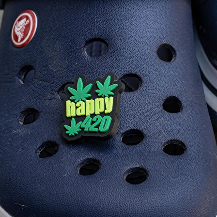 HAPPY Crocs Terlik Süs , Jibbitz