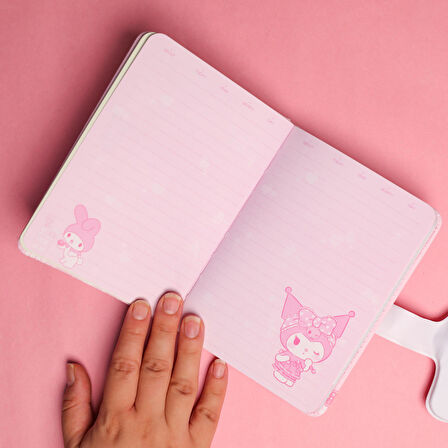 Kawaii Sanrio  Karakterleri Mıknatıs Kapaklı  Kutulu Defter