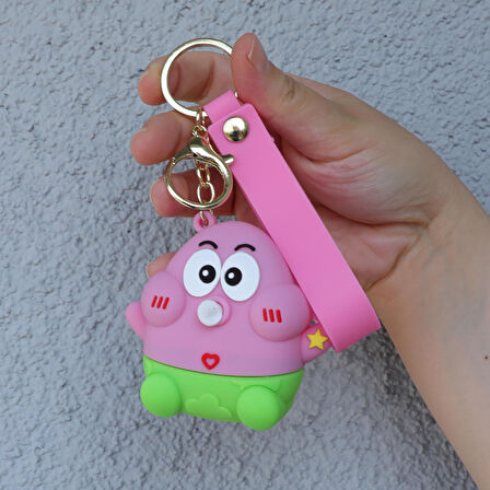 SüngerBob Stres  Atıcı  Anahtarlık  Çanta Süsü