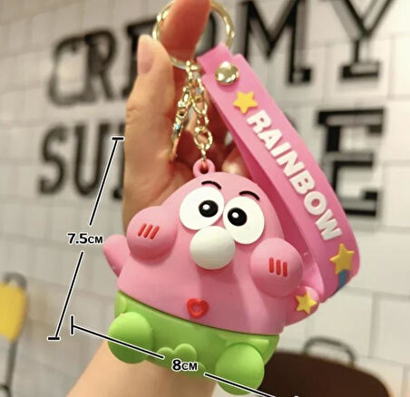 SüngerBob Stres  Atıcı  Anahtarlık  Çanta Süsü