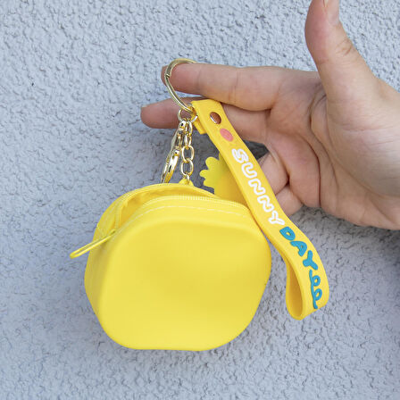 Tatlı Meyveler Bozuk Para Cüzdanı Anahtarlık